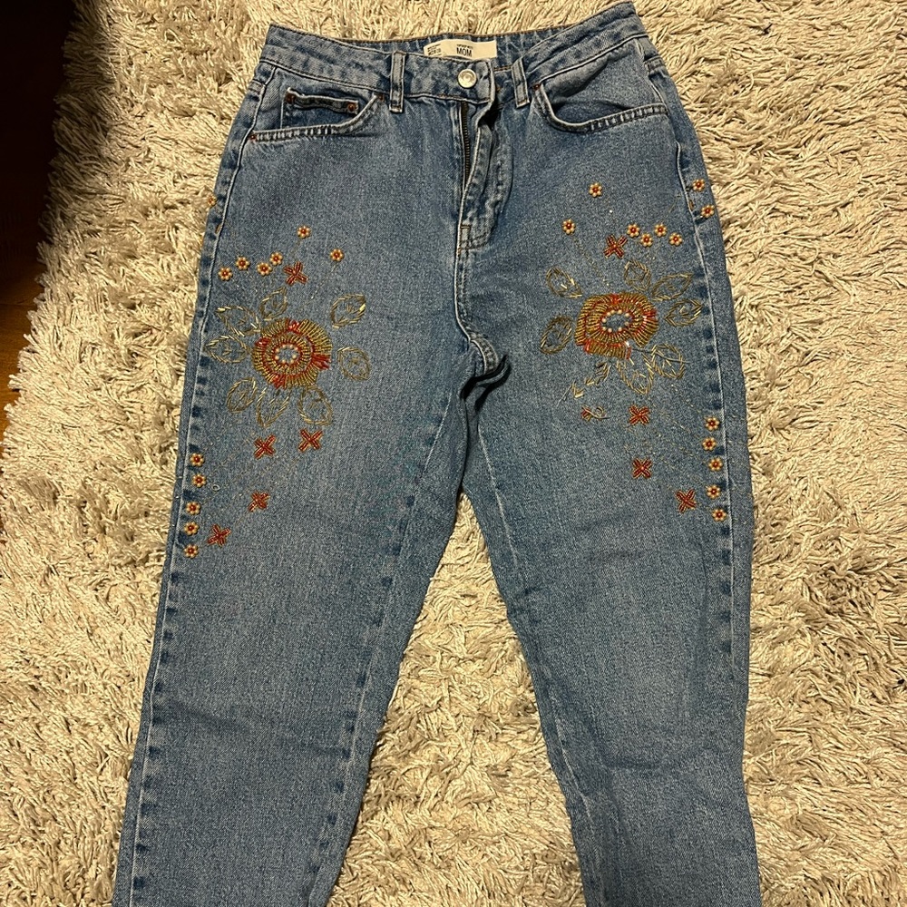 TopShop Moto Mom Jeans